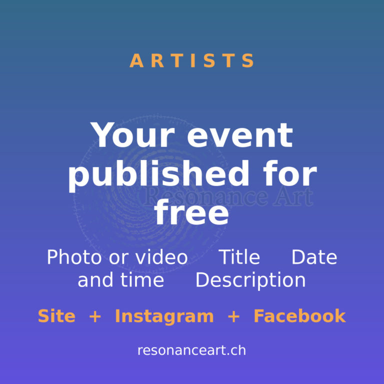 Publish your event for free