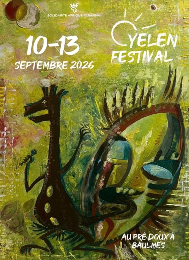 Yelen Festival 10-13.09.2026 Pré Doux Baulmes