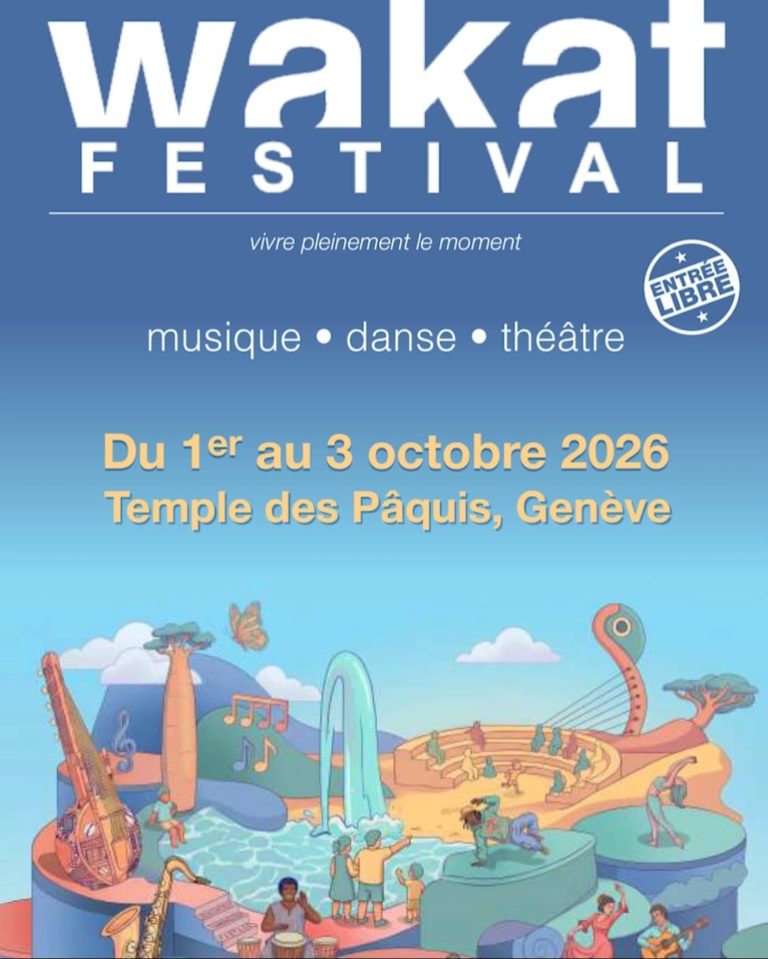 Festival Wakat du 1er au 3 octobre 2026, dès 19h, Temple des Pâquis, Genève