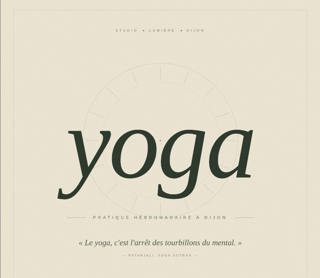 Yoga douillet