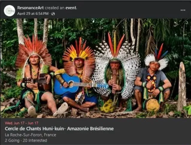 Cercle de Chants Huni Kuin – Amazonie Brésilienne
